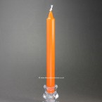 24cm Orange Stearin Classic Dinner Candles